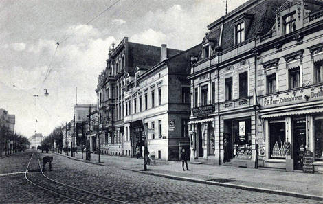 Guben Bahnhofstrasse - Berliner Strasse